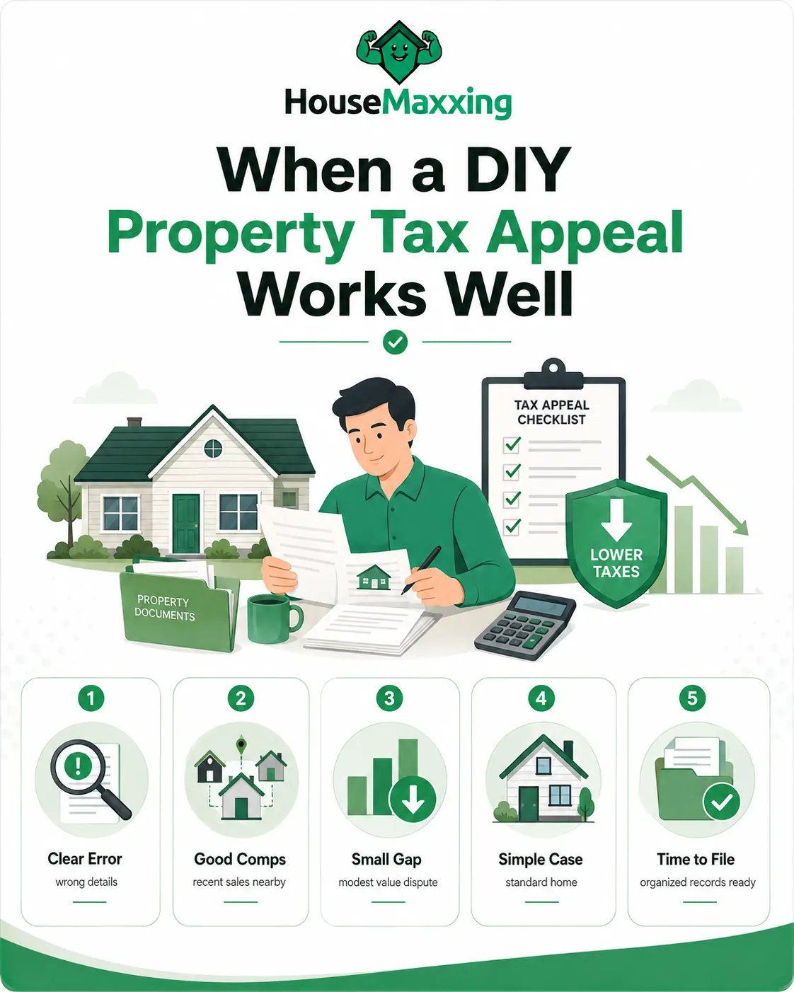When a DIY Property Tax Appeal Works Well
