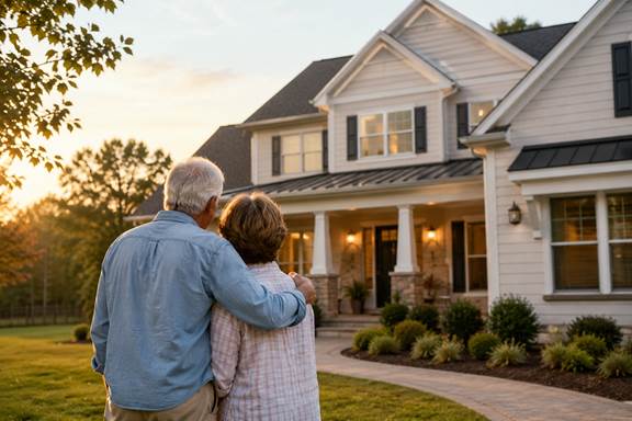 Homeowner comparing a property tax assessment notice with homestead exemption paperwork