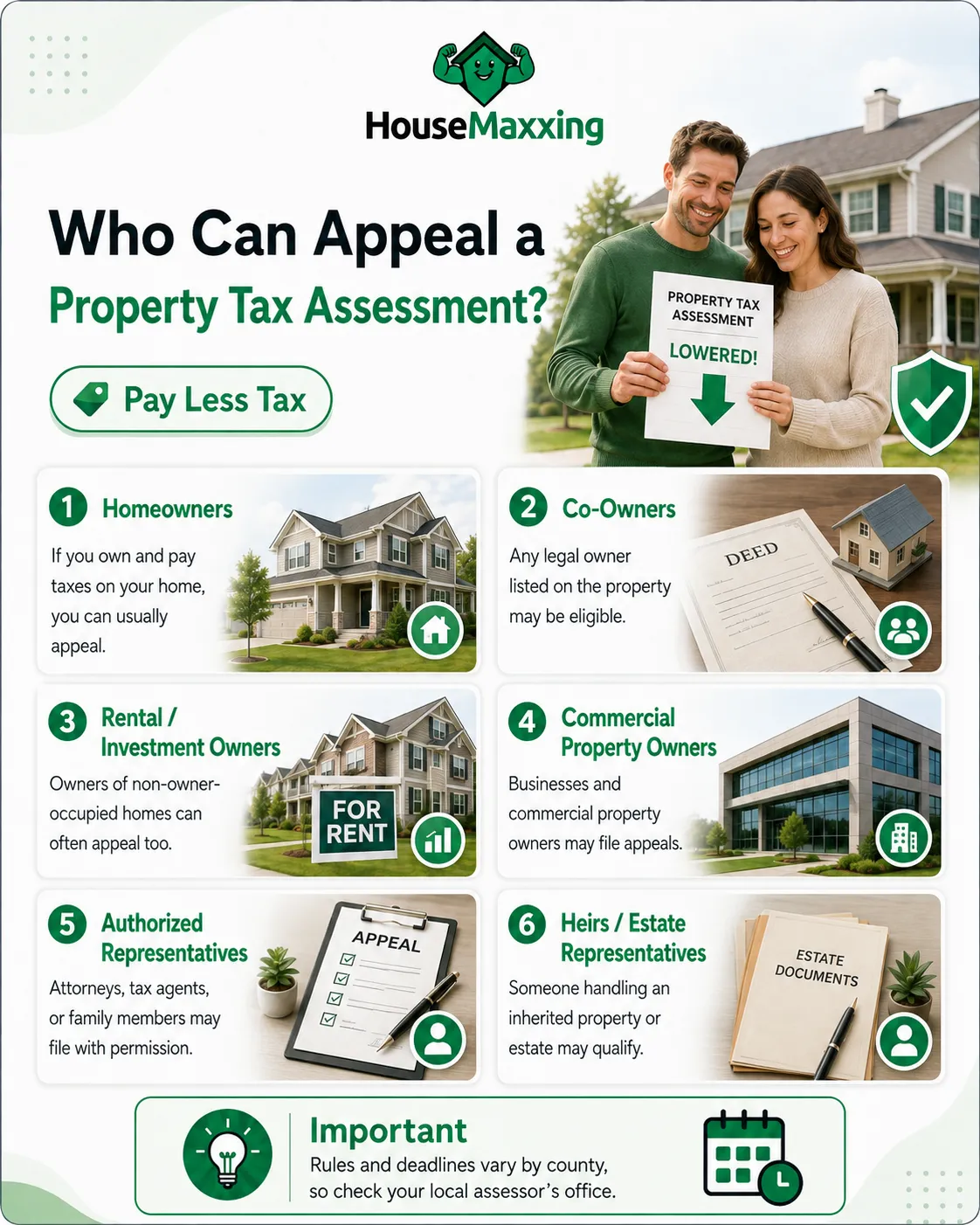 Who Can Appeal a Property Tax Assessment?