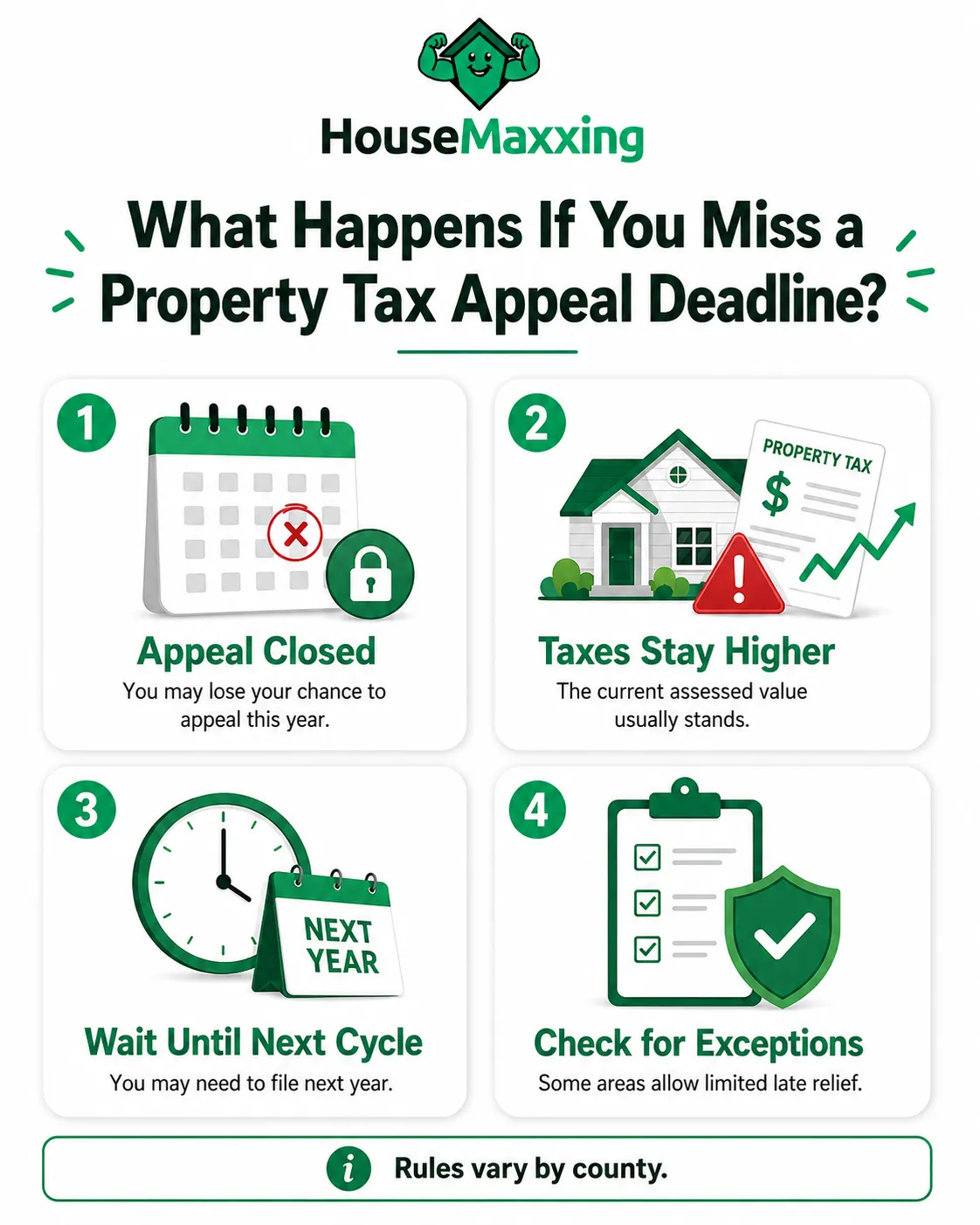 What Happens If You Miss a Property Tax Appeal Deadline?